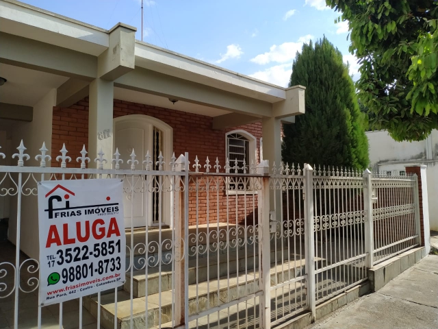 Casa para Locação Centro Catanduva Casa para Locação Centro Catanduva