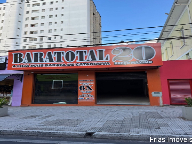 Salão Comercial  para Locação Centro Catanduva